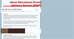 Desktop Screenshot of egas-online.org